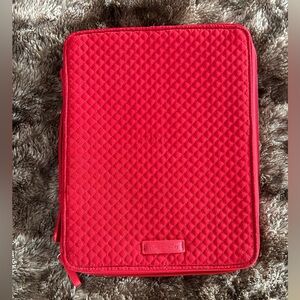 Vera Bradley Quilted Red Organizer
